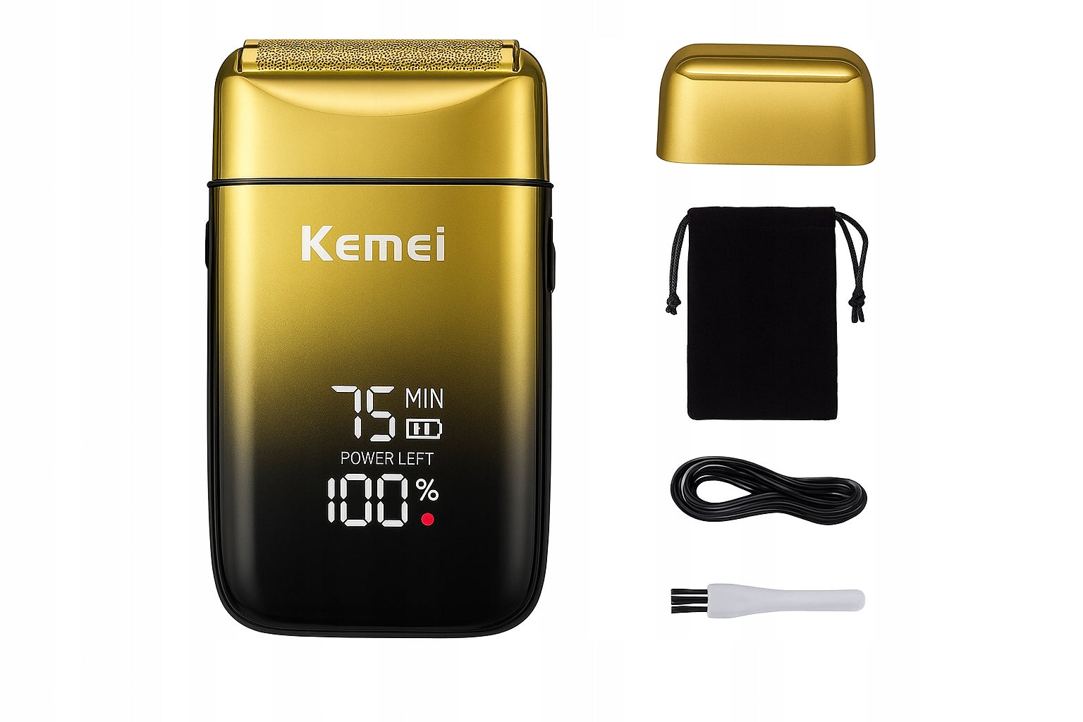 BEARD SHAVER HAIR HEAD PROFESSIONAL BARBER SHAVER Kemei TX10