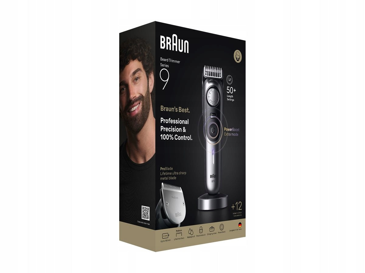 BEARD TRIMMER BT9560 BRAUN Brand Braun