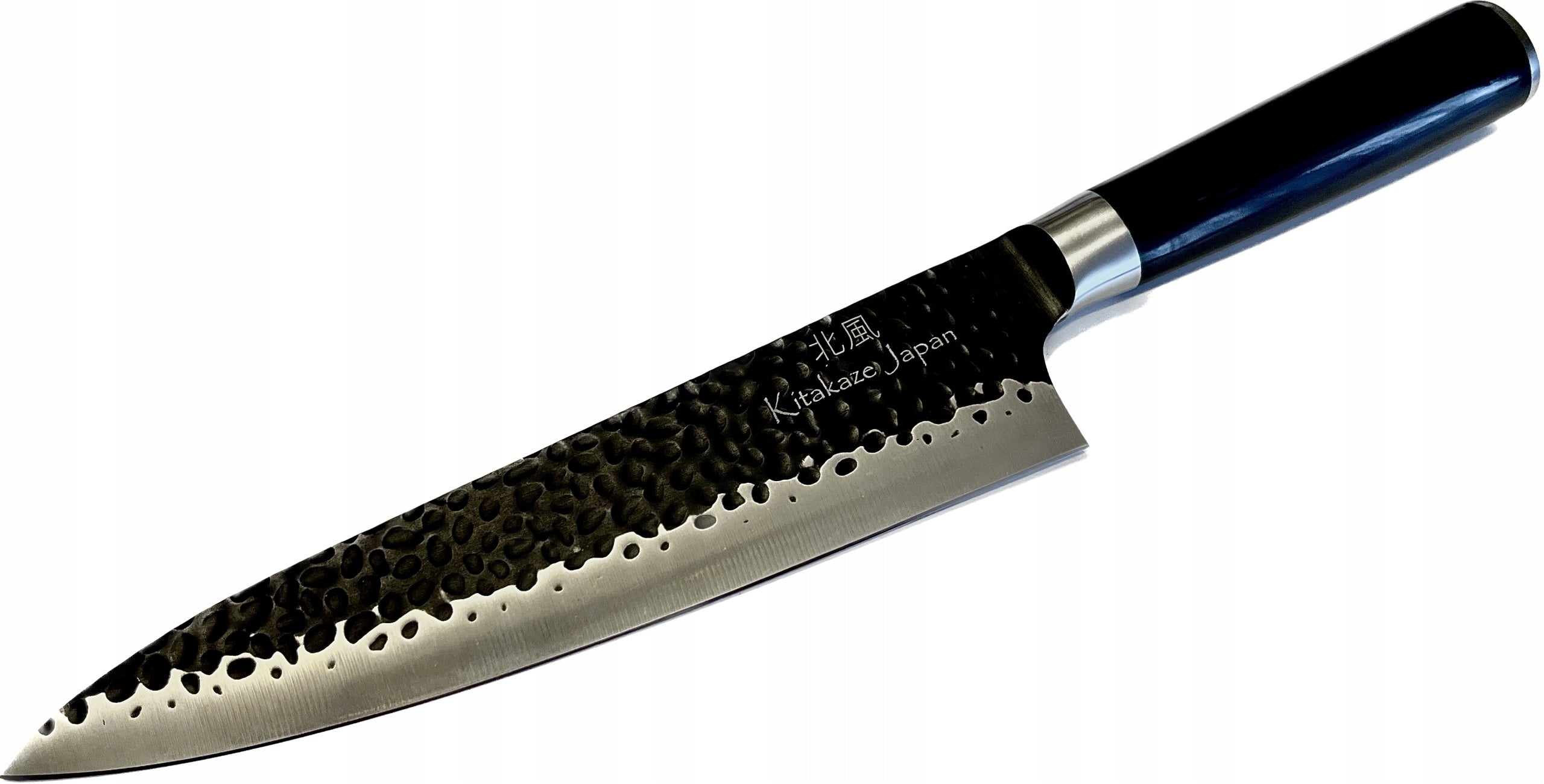 BEAUTIFUL CHEF'S KNIFE FOR GIFT JAPANESE STYLE FORGED STEEL KITAKAZE JAPAN Manufacturer code KK CHP0070