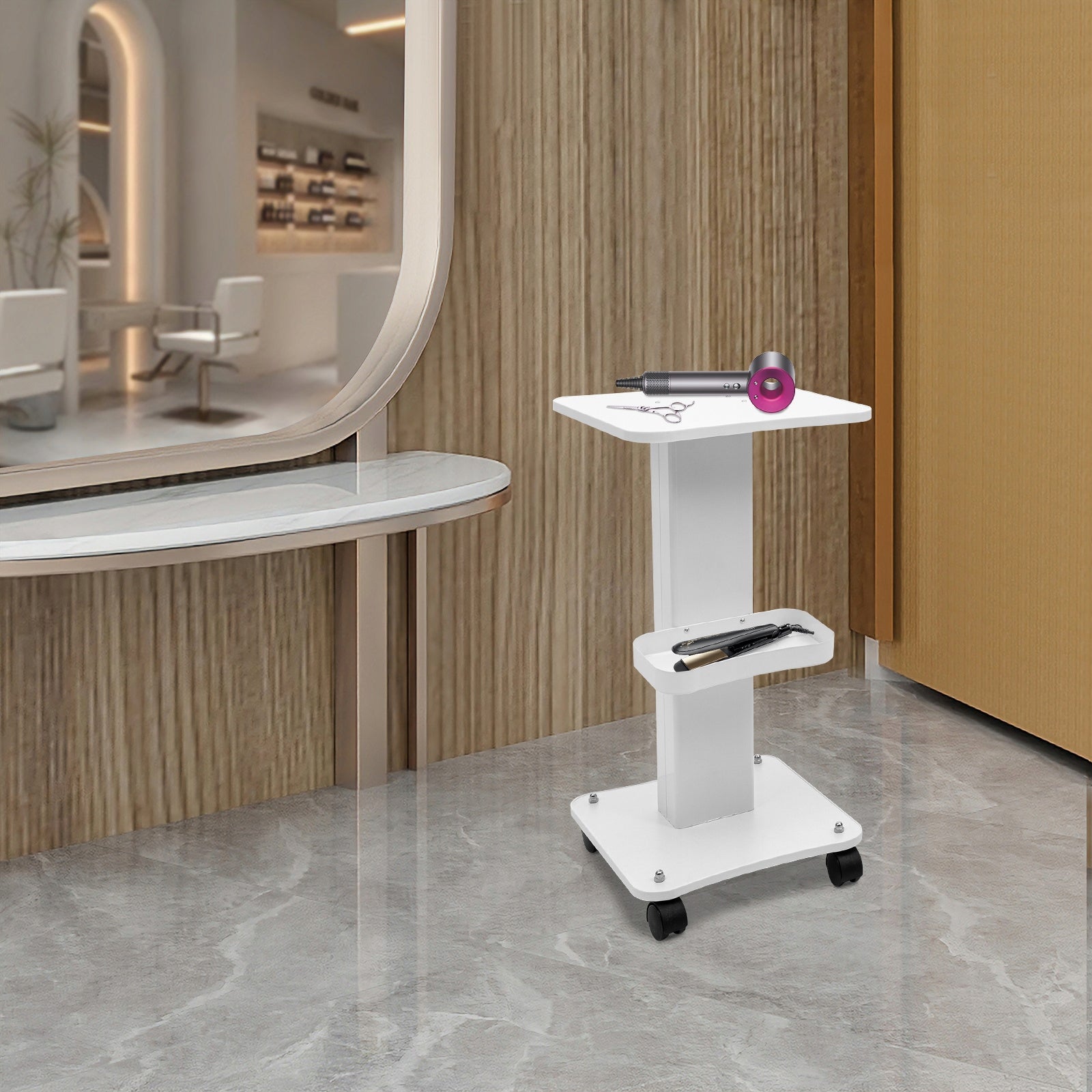 BEAUTY SALON ROLLING TROLLEY CART TRAY PORTABLE MULTIPURPOSE STORAGE STAND Manufacturer code HP-WMTZXL-145