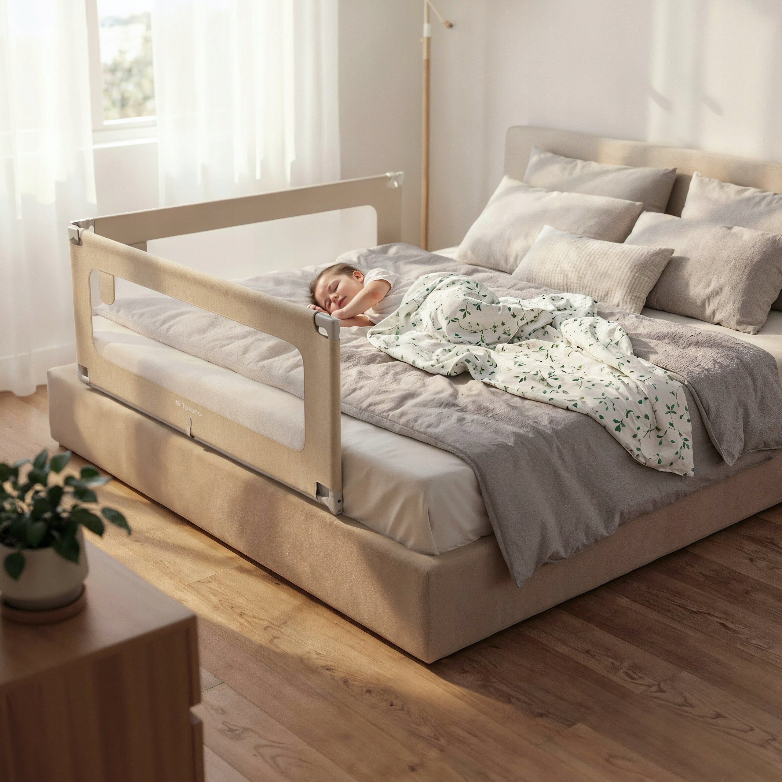 BED BARRIER Tulano Protective FOLDING 140x70cm HIGH Packaging status original