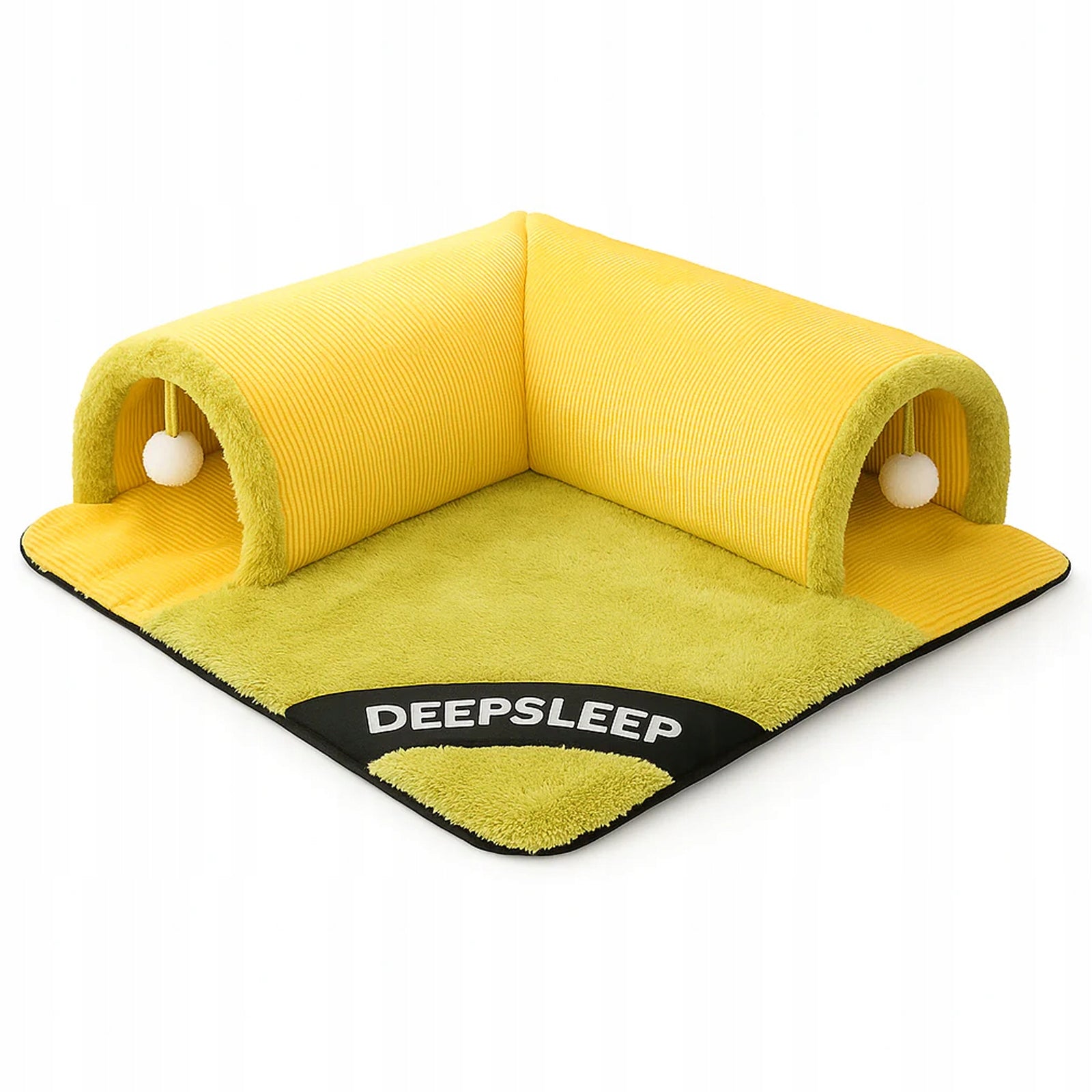 BED, COUCH MAT WITH TUNNEL FOR CAT, DOG, RABBIT, RODENTS