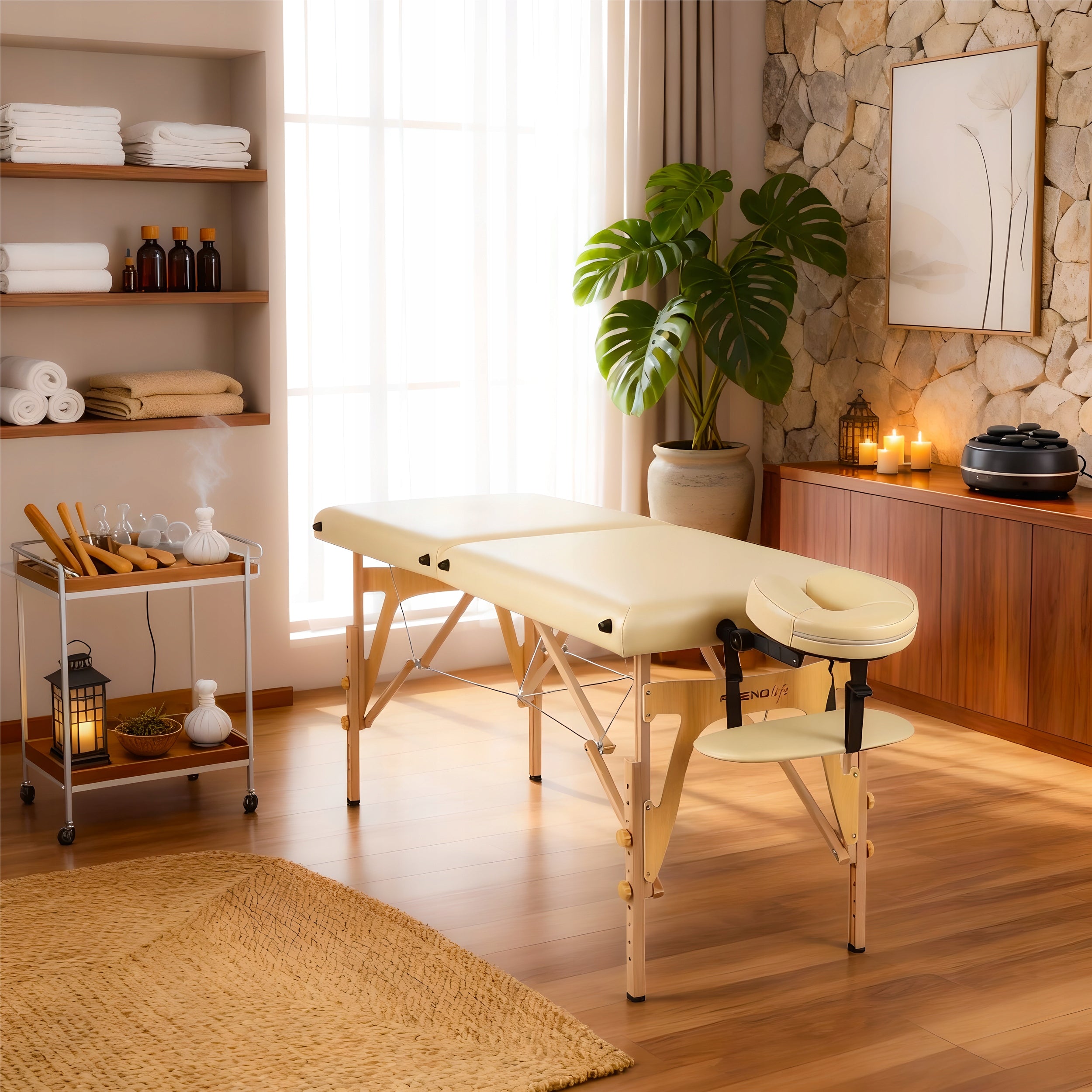 BED MASSAGE TABLE SONIA FOLDING PORTABLE COVER HABYS LIGHT 11 KG EAN (GTIN) 5904730783606