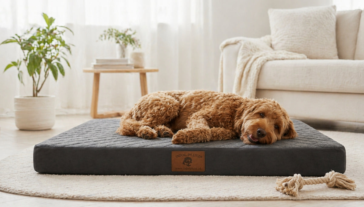 BED MATTRESS PSA 80x60x7cm. LARGE BED L - Quilted MAT GRAPHITE Packaging status original