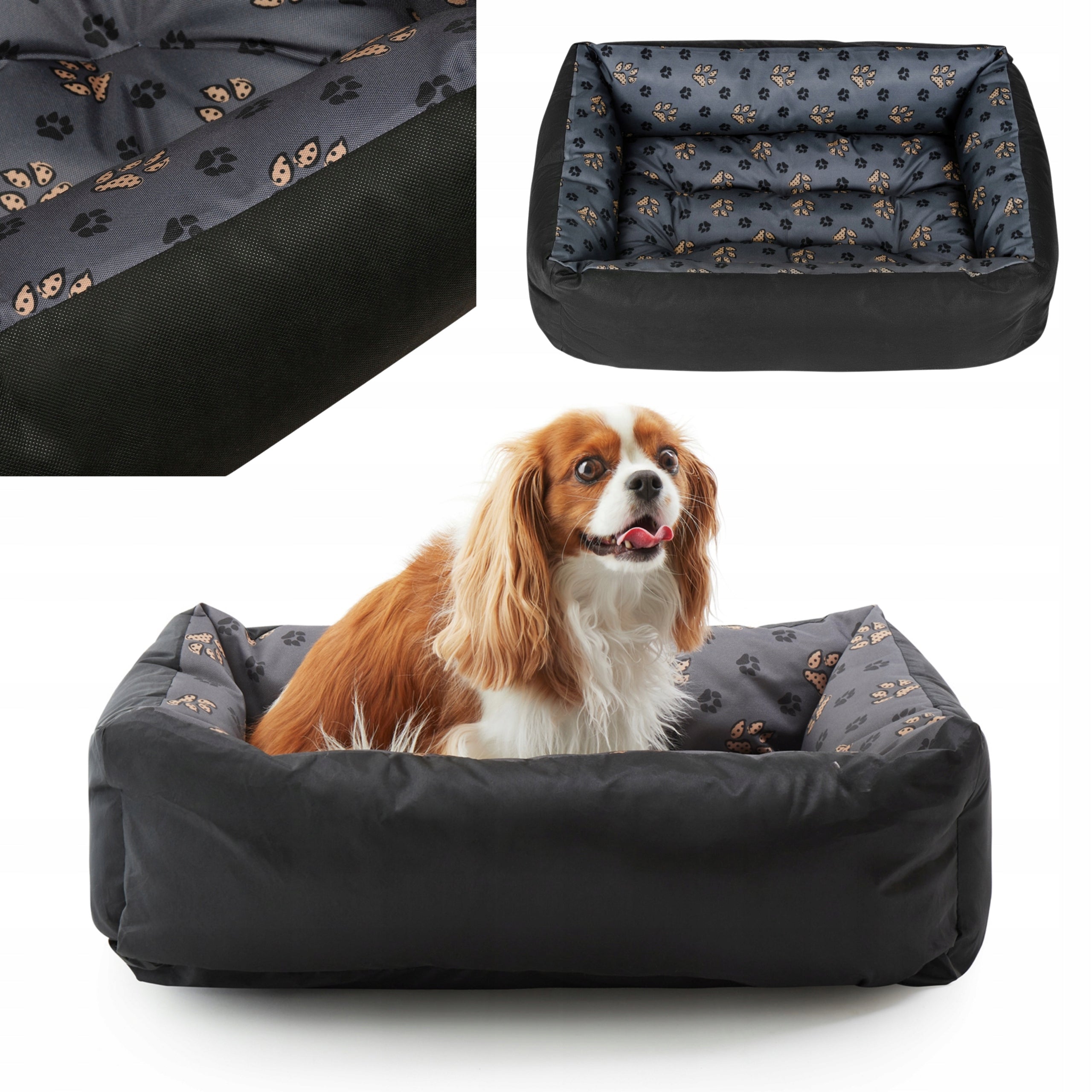 BED WATERPROOF cushion couch soft for dog 70x55 in PAWS