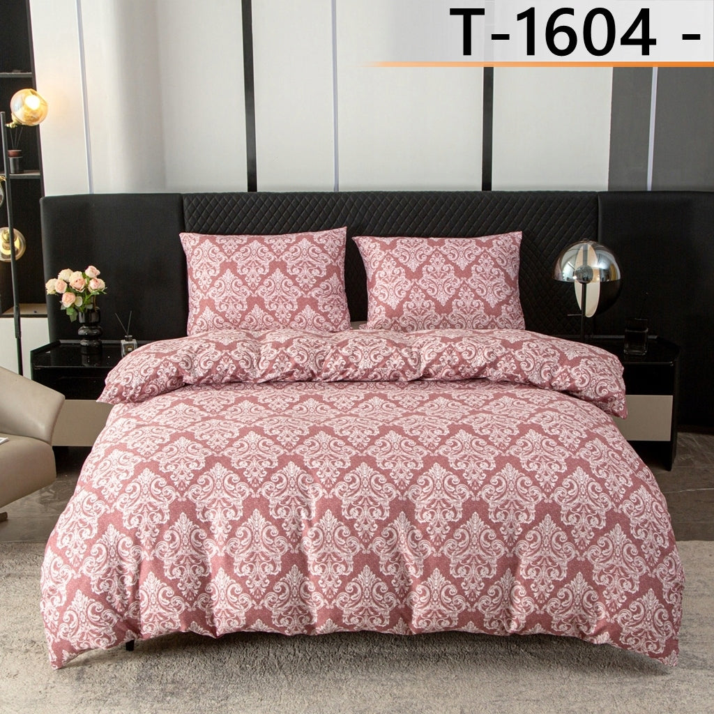 BEDDING 160x200 BEDDING SET + 2 PILLOWCASES PATTERN T-1604 Packaging status original