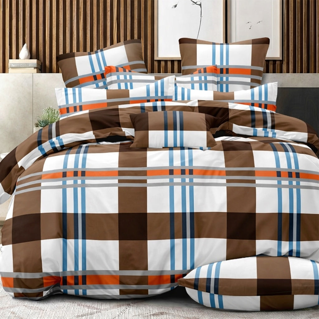 BEDDING 160x200 COTTON BEDDING SET + 2 PILLOWCASES PATTERN A-29 Packaging status original