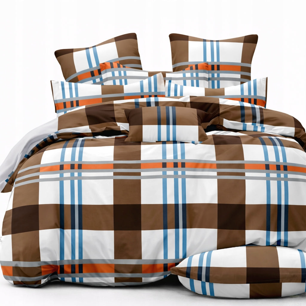 BEDDING 160x200 COTTON BEDDING SET + 2 PILLOWCASES PATTERN A-29