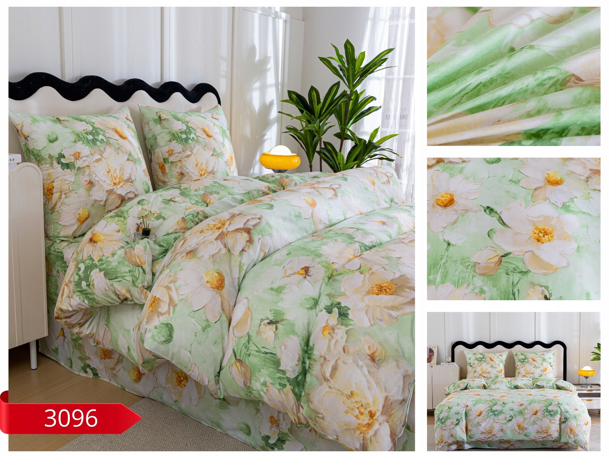 BEDDING 200x220 +2 PILLOWCASES 70x80 DOUBLE-SIDED BEDDING SET Manufacturer code AML 220 3459