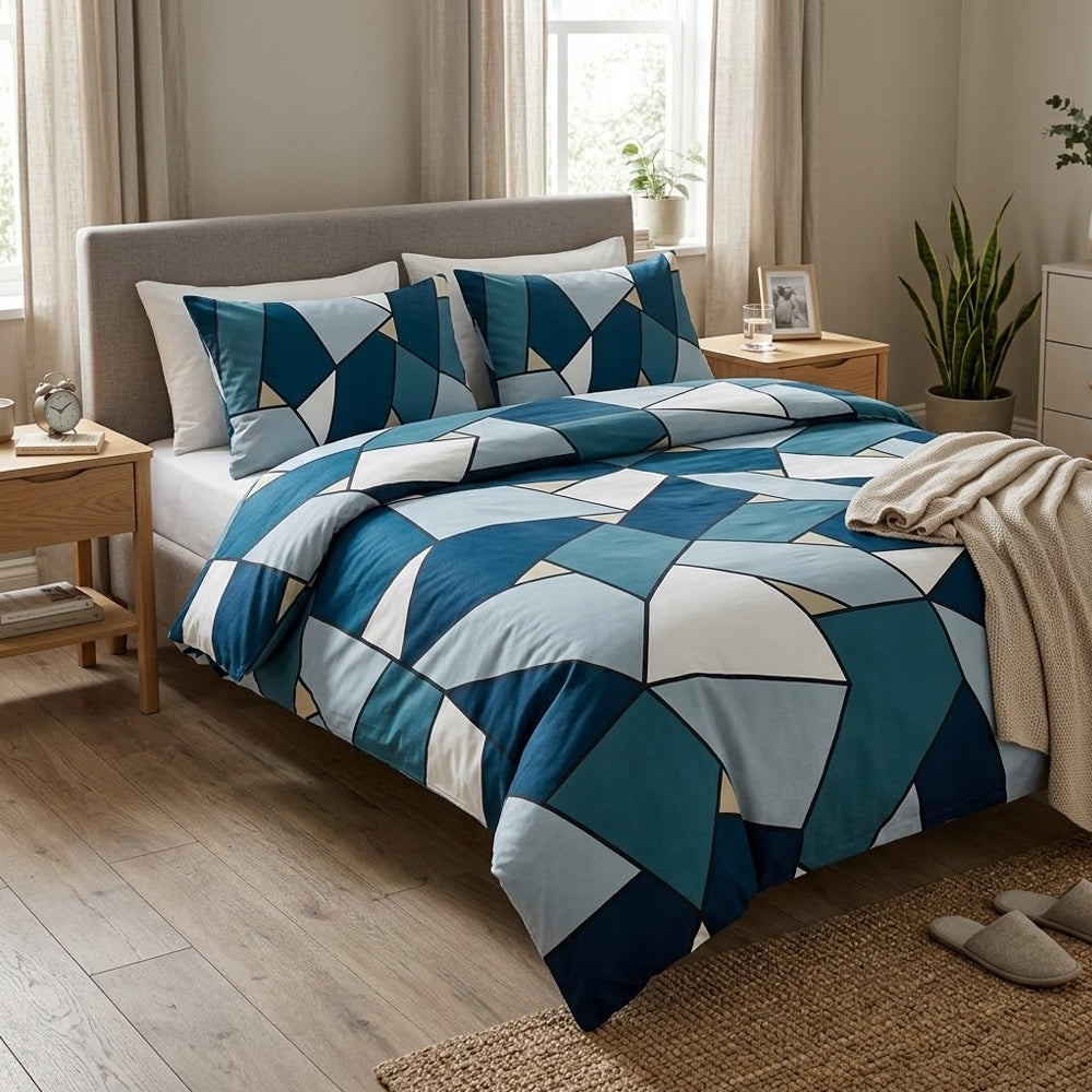 BEDDING SET 140x200 + 1x PILLOWCASE 70x80 SATIN COTTON - VARIOUS DESIGNS Manufacturer code POŚCIEL 140X200 PIRUU DN52
