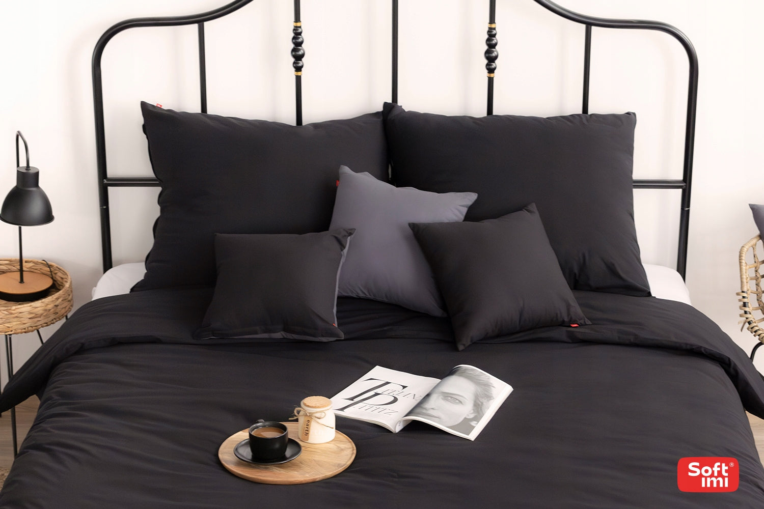 BEDDING SET 160X200 100% COTTON +2 PILLOWCASES 50X70 COTTON BEDDING Manufacturer code BEDDING-160x200+2X50X70-01-11