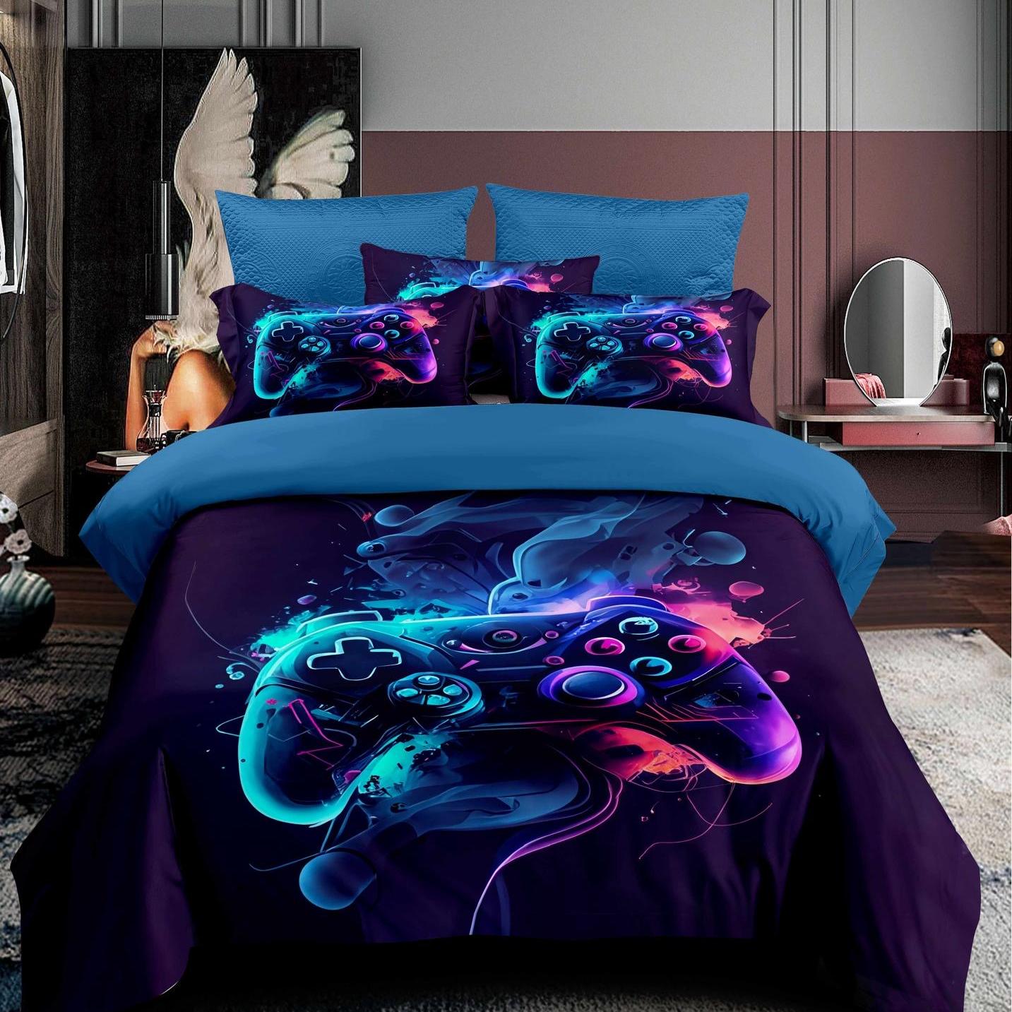 BEDDING SET 160x200 + 2 PILLOWCASES GAME/PAD Brand no brand