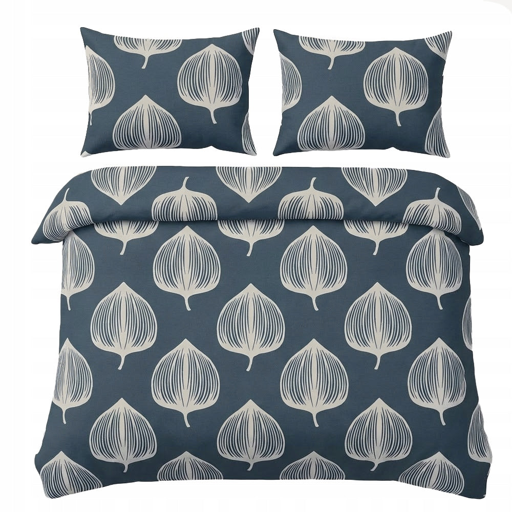 BEDDING SET 160x200 + 2x PILLOWCASE 70x80 SATIN COTTON - VARIOUS DESIGNS