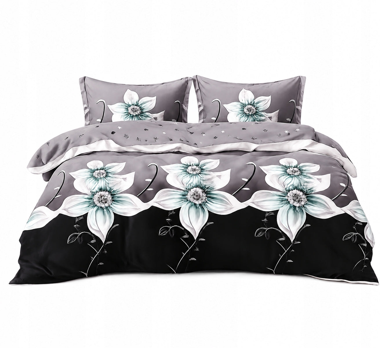 BEDDING SET 200x220+2x PILLOWCASE 70x80 *COTTON*NEW DESIGNS*3 PARTS*WZ1