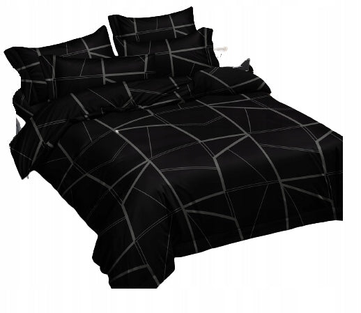 BEDDING SET 200x220 +2xCOVER 70x80 BEDDING MODERN VARIOUS DESIGNS