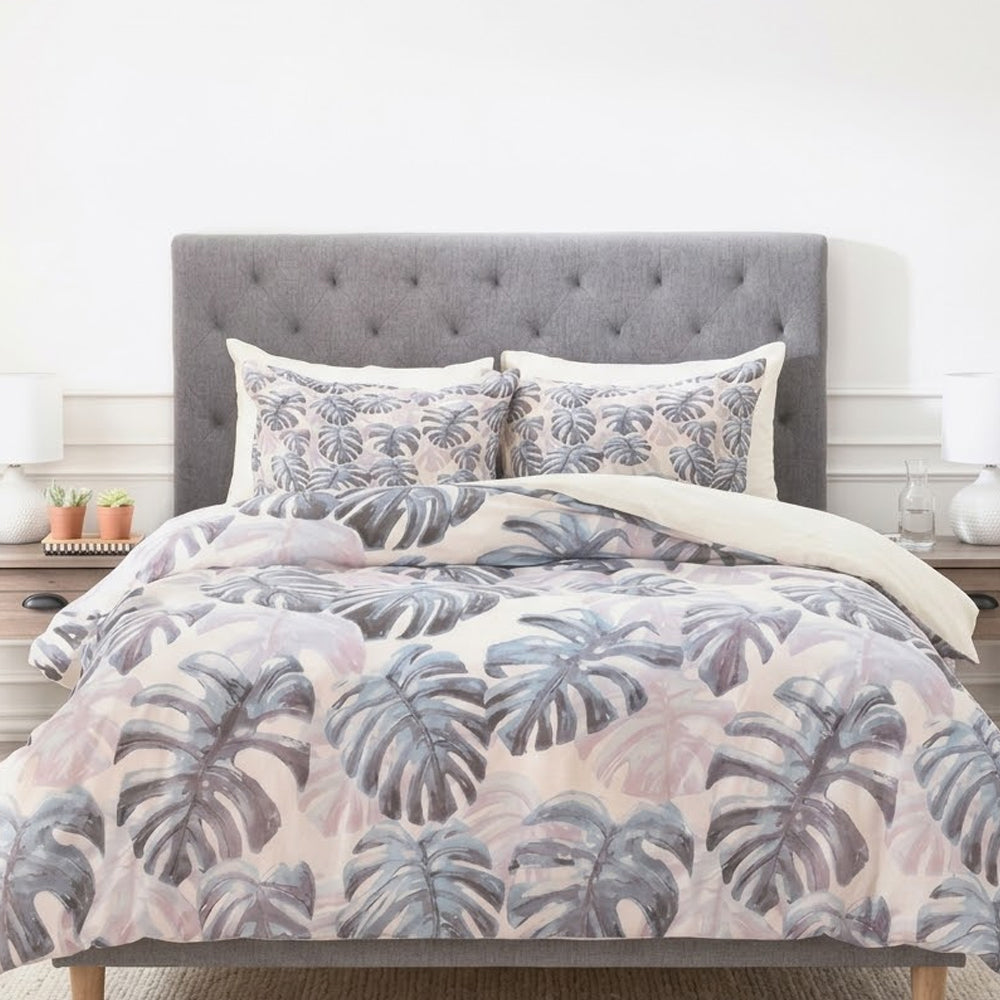 BEDDING SET 220x200 + 2x PILLOWCASE 70x80 SATIN COTTON - VARIOUS DESIGNS Packaging status original