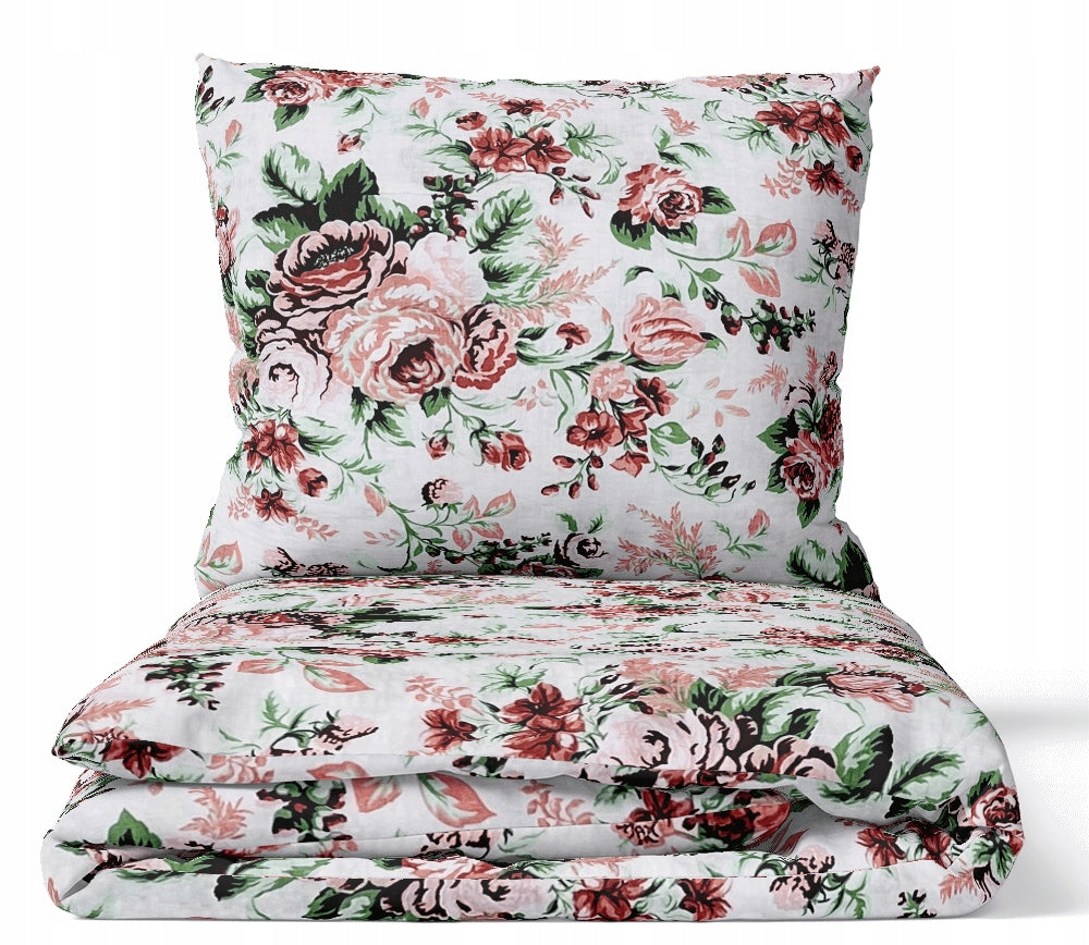 BEDDING WITH BARK 160X200 PATTERN BIELAWA 100% cotton thick Poland