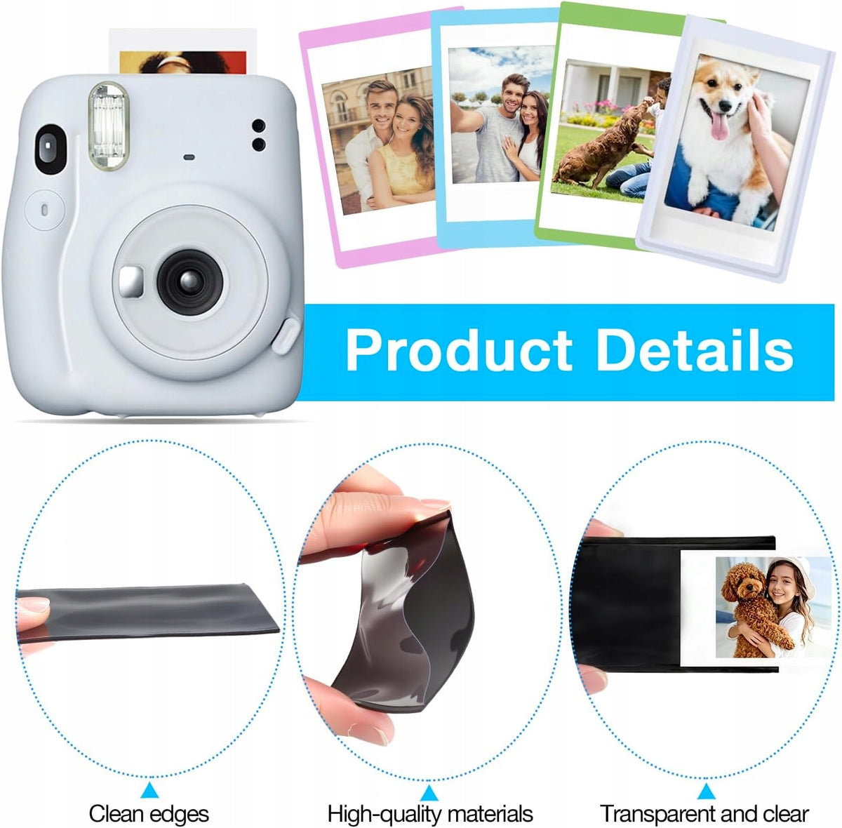 BEIGE INSTAX ZL-CXXPD-03 INSTANT CAMERA Model ZL-CXXPD-03