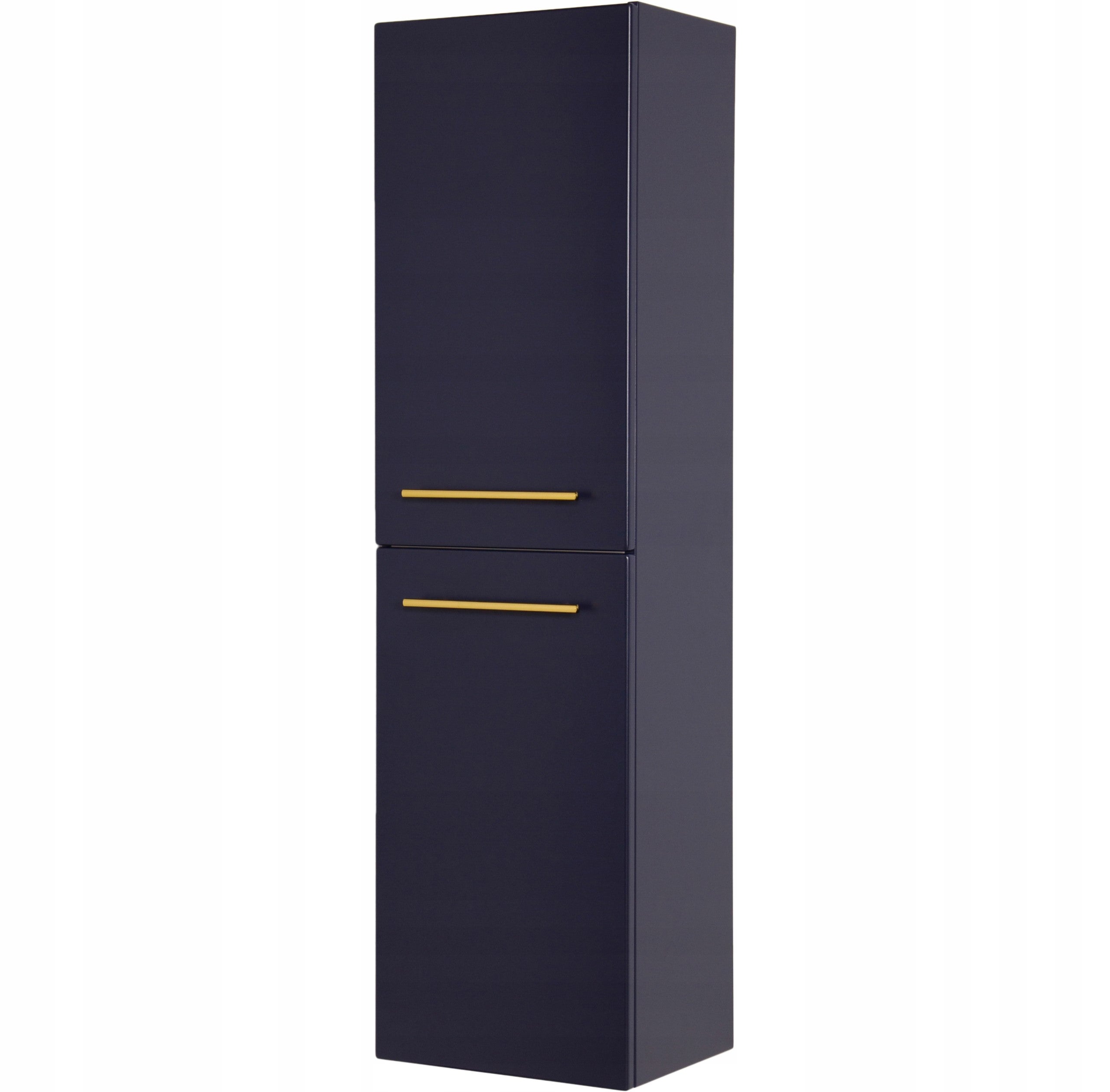 BELLI GOLD bathroom furniture navy blue bookcase high