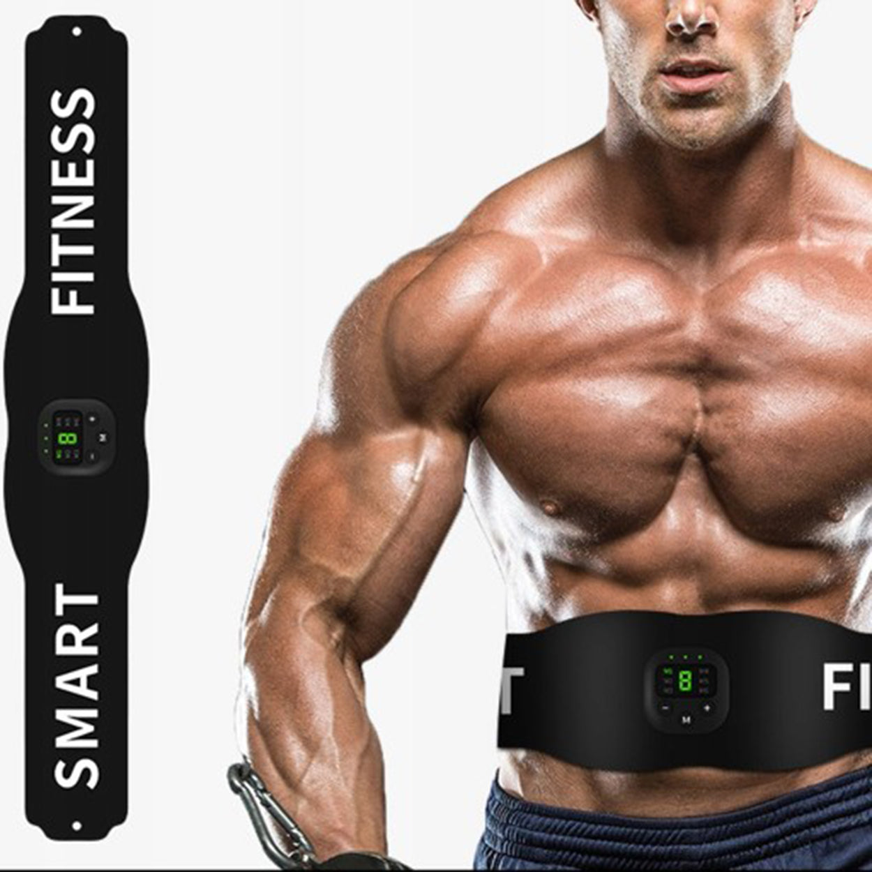 BELT REDUCING BODY FAT AND CELLULITE SLIMMING BELT REDUCING EMS Color black