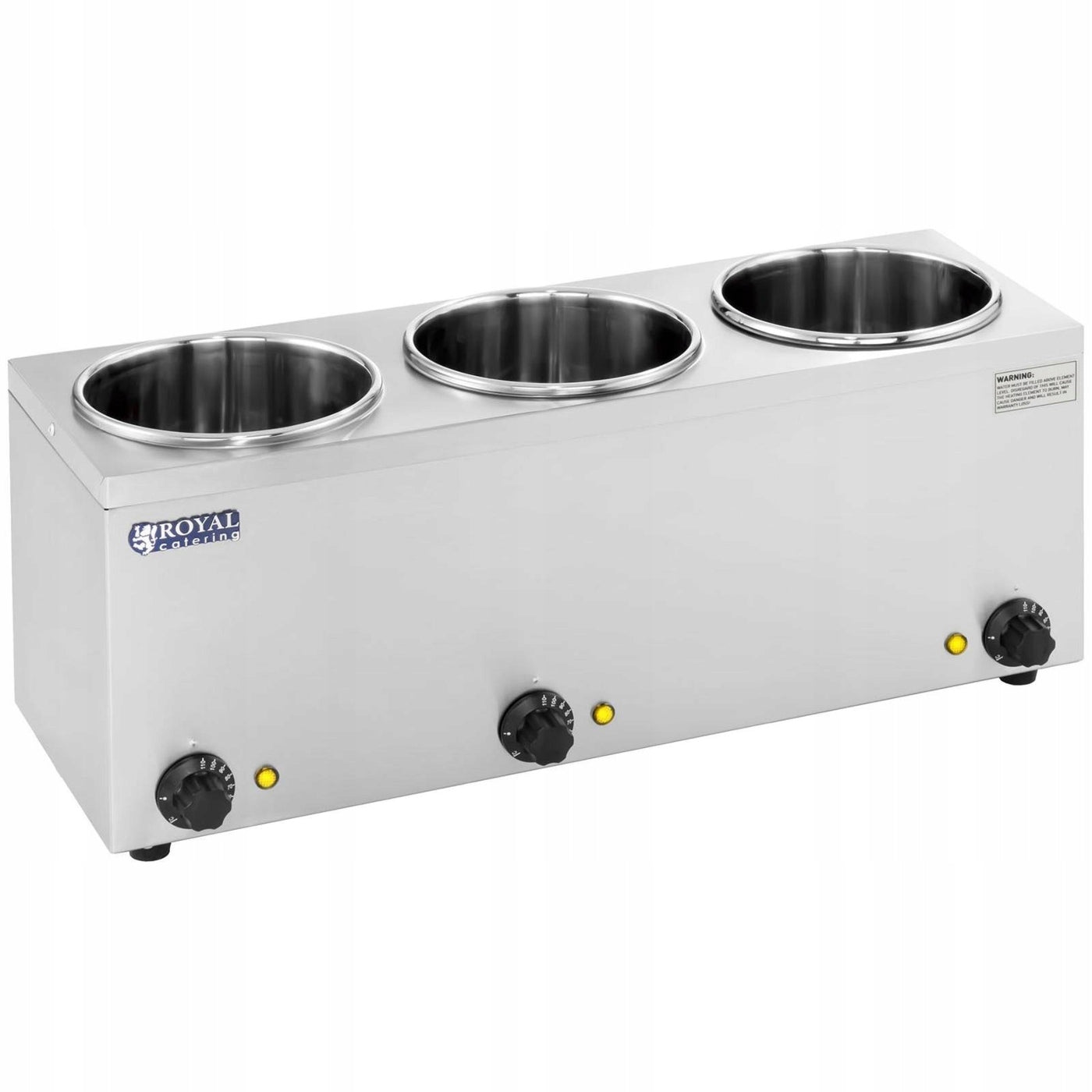 BEMAR ELECTRIC HEATER FOR SOUPS 3 THERMOSTATS Model RCBM-3/4R