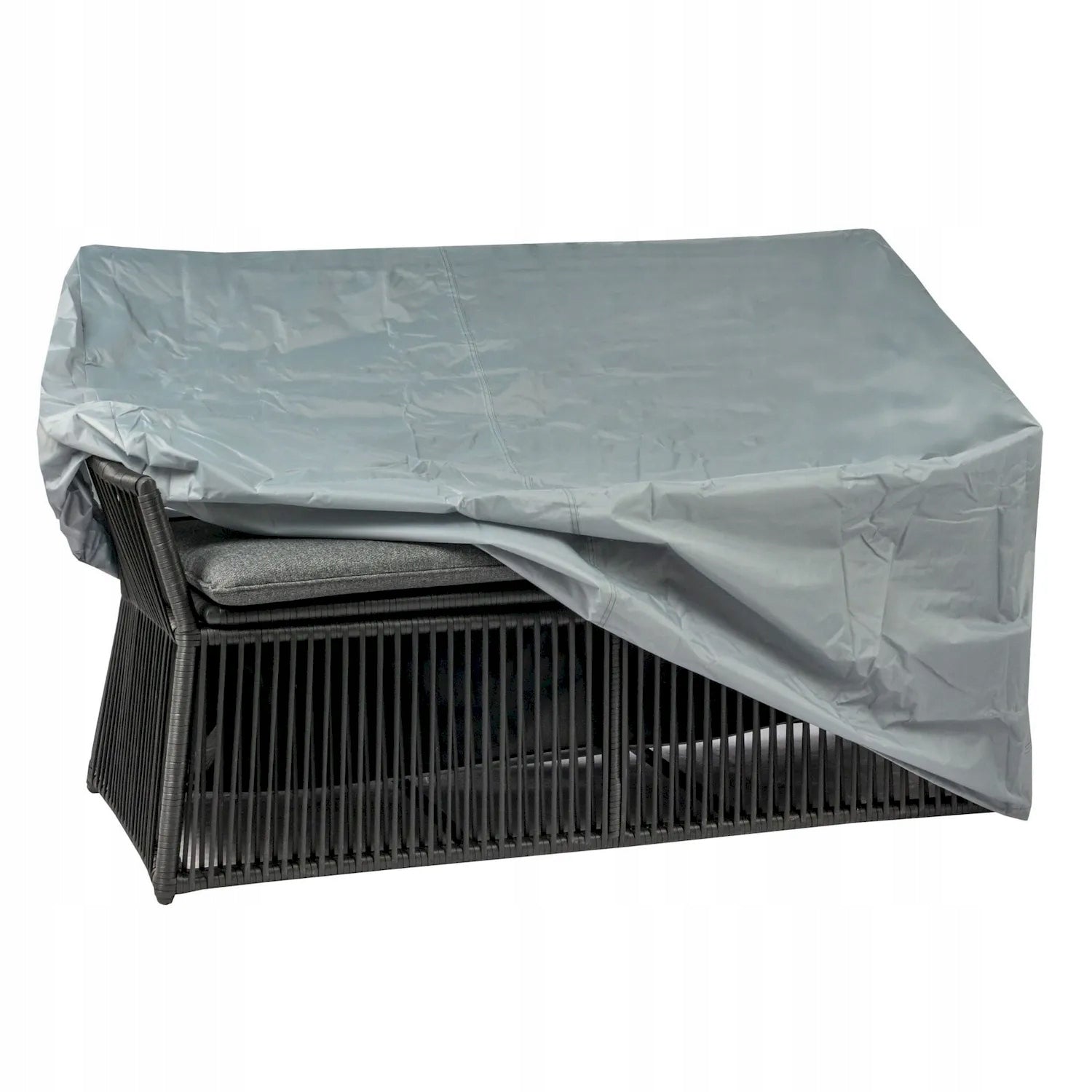 BENCH cover 130x65x80/68cm with storage cover Manufacturer no brand