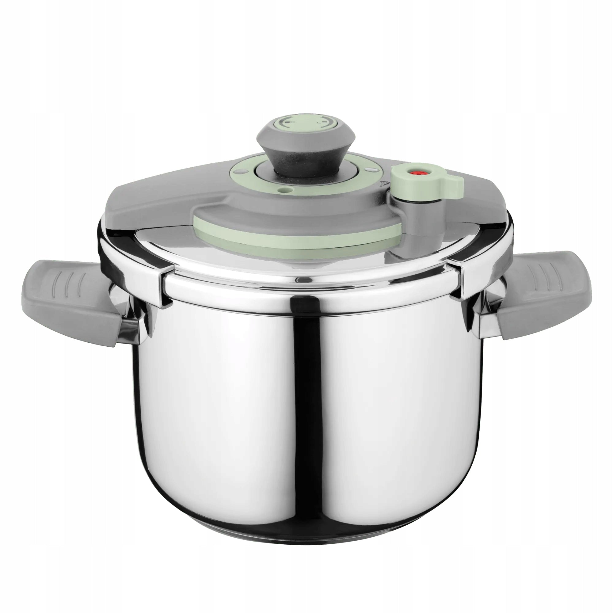 BERGHOFF PRESSURE COOKER STEAM POT WITH LID STEEL INDUCTION GAS VITA 6 L