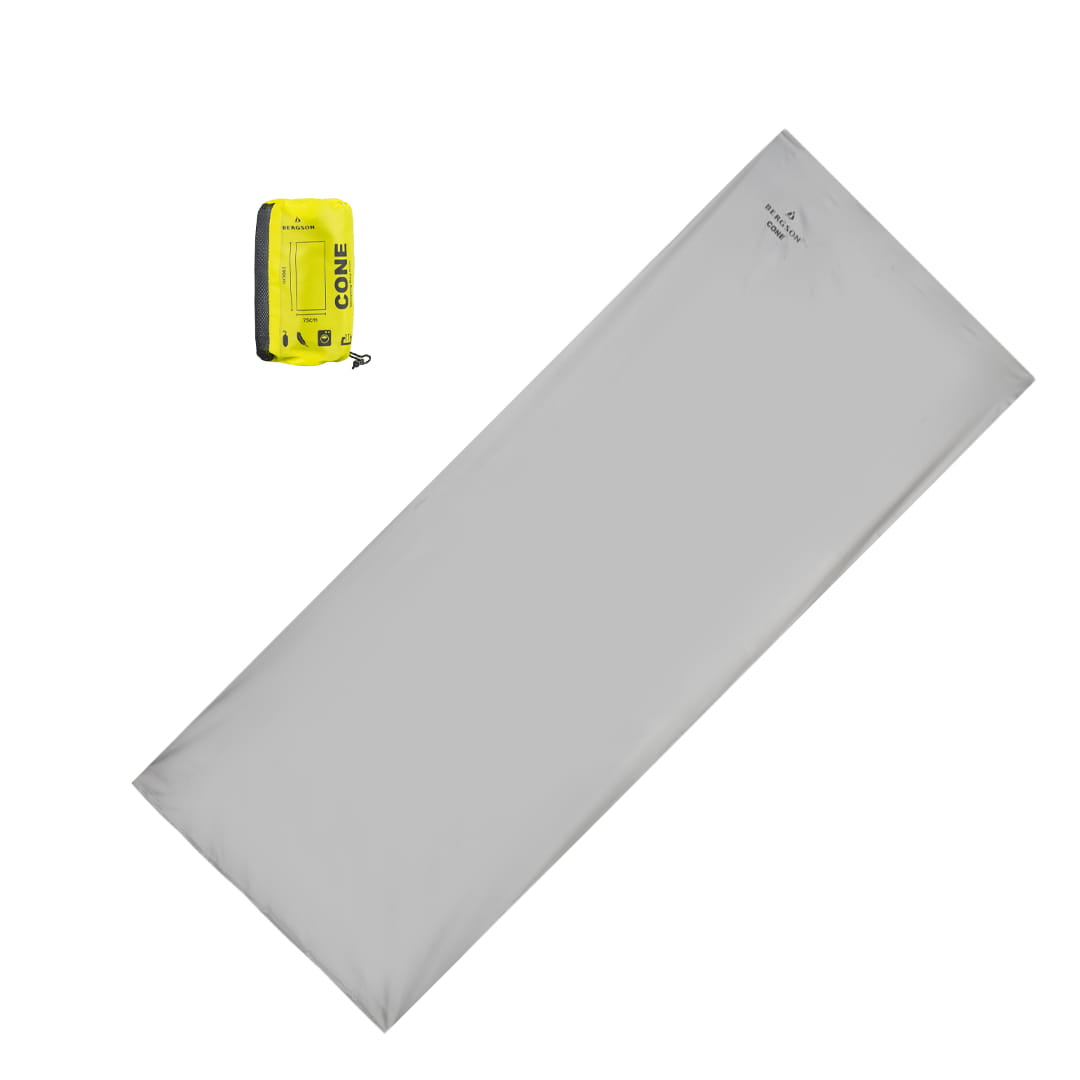 BERGSON CONE | COMFORTABLE INSERT FOR RECTANGULAR SLEEPING BAG | GREY