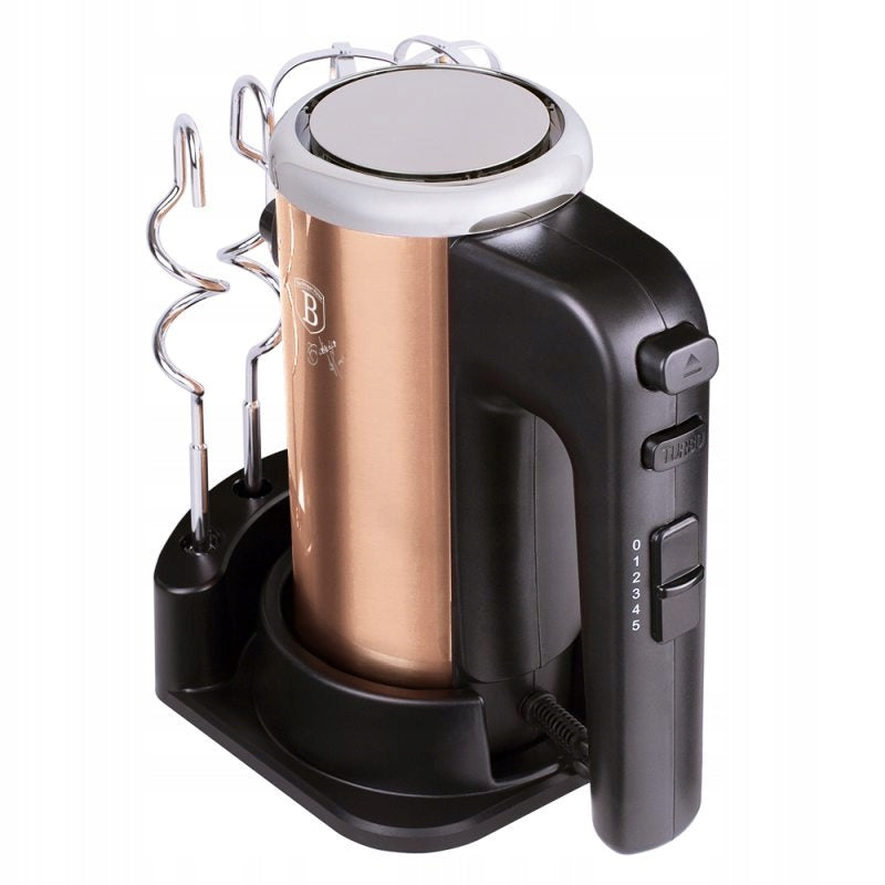 BERLINGERHAUS Mixér ruční šlehač s příslušenstvím 300 W Rosegold Metallic L Dominant color pink