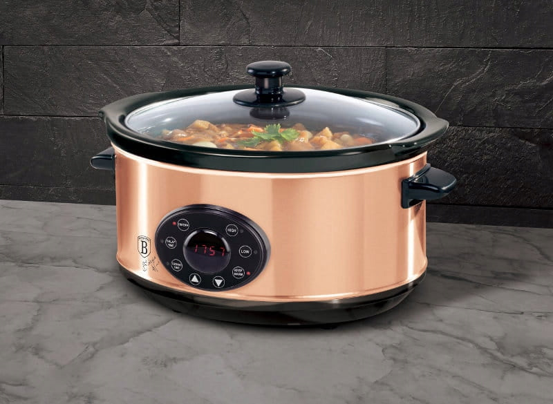 BERLINGERHAUS Pomalý hrnec s poklicí Slow Cooker 3,5 l Black Rose Collectio Brand Berlinger Haus