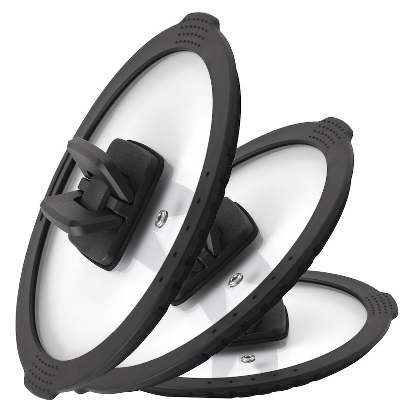 BERRETTI COMODO Pan set 20/24/28 cm with detachable handle + lids Manufacturer code 5906574624350