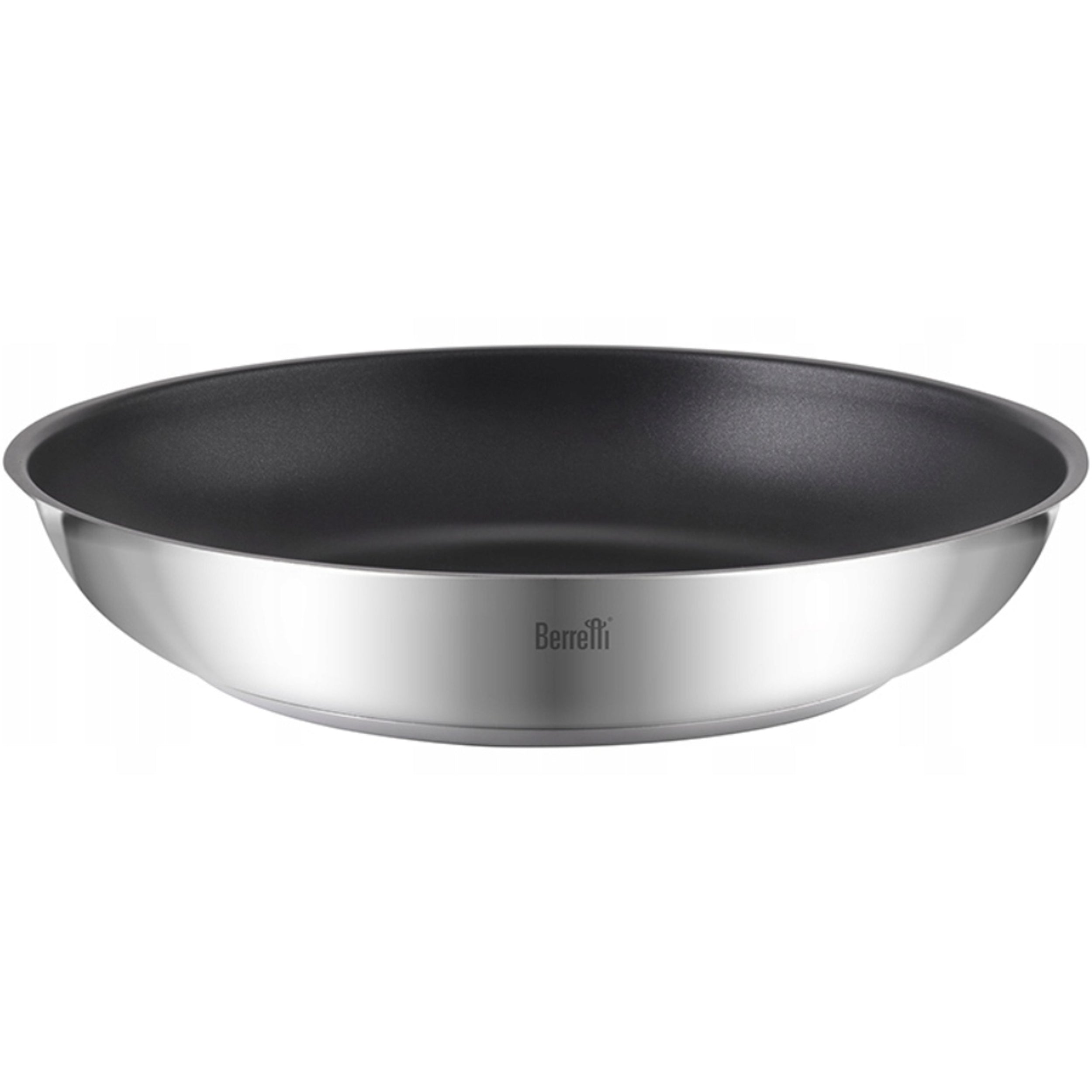 BERRETTI SET OF COMODO STEEL PANS WITH DETACHABLE HANDLE 3el. 20/24/28cm Manufacturer code BR-8785