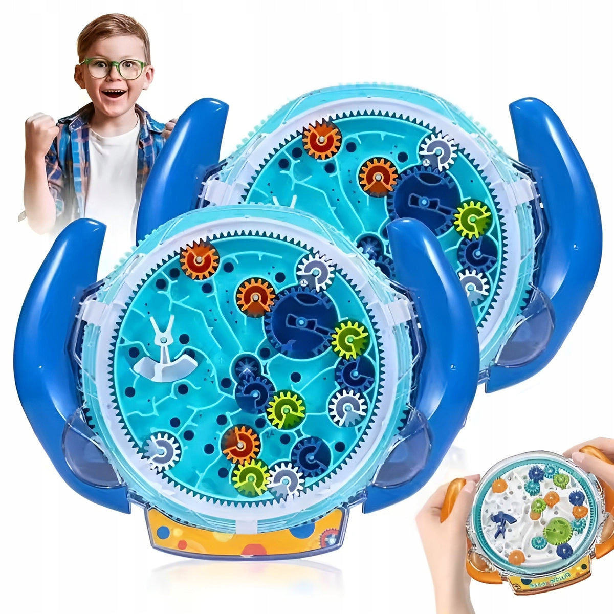 BEST GIFT FOR 3 4 5 6 7 8 9 YEAR OLD PUZZLE GAME MAZE 3D TOY Manufacturer code Łamigłówka, zręcznościowa