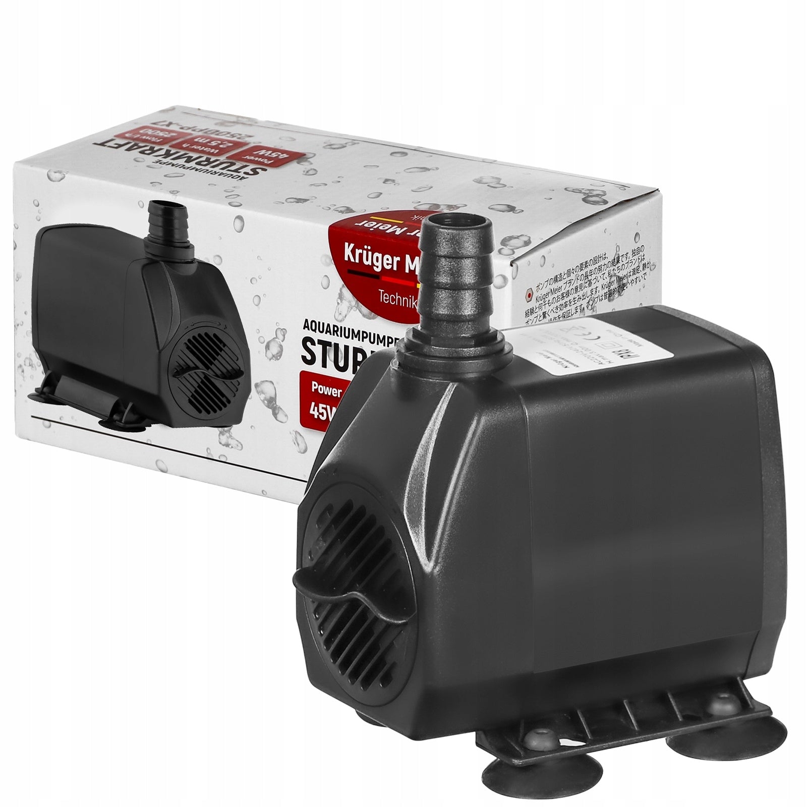 BEST WATER PUMP 2500L DURABLE - KRUGER MEIER STURMKRAFT 2500PP-X7 Manufacturer Kruger Meier