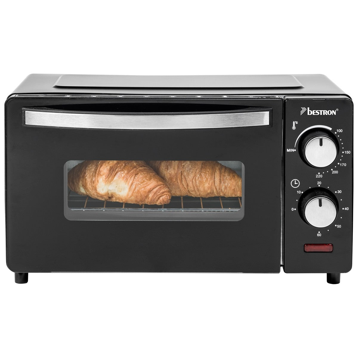 BESTRON MINI OVEN ELECTRIC TOASTER GRILL BLACK 9 L 800 W Manufacturer code AOV9