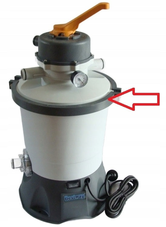 BESTWAY LARGE CLAMP (1 ARM) FOR SAND PUMP CONTAINER TANK 58515 Manufacturer code Flowclear Opaska Zacisk Pojemnika Kubła