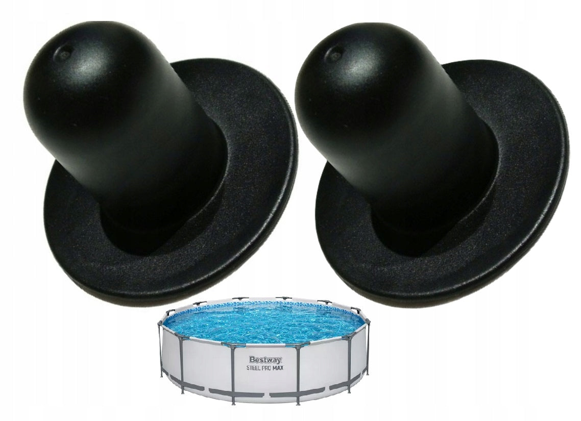 BESTWAY WATER INLET OUTLET PLUG FOR RACK POOL 2 pcs 2x