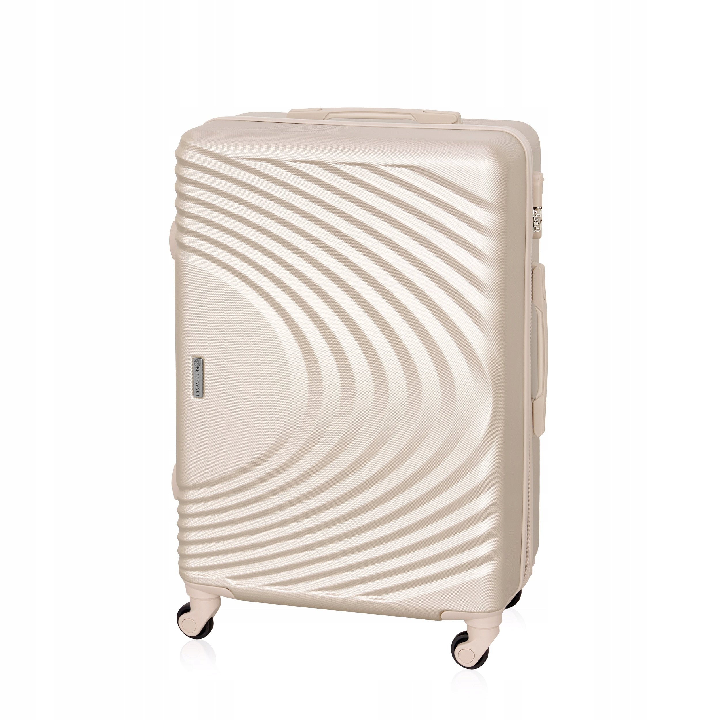 BETLEWSKI Stylish Travel Suitcase for departure lock with combination resistant