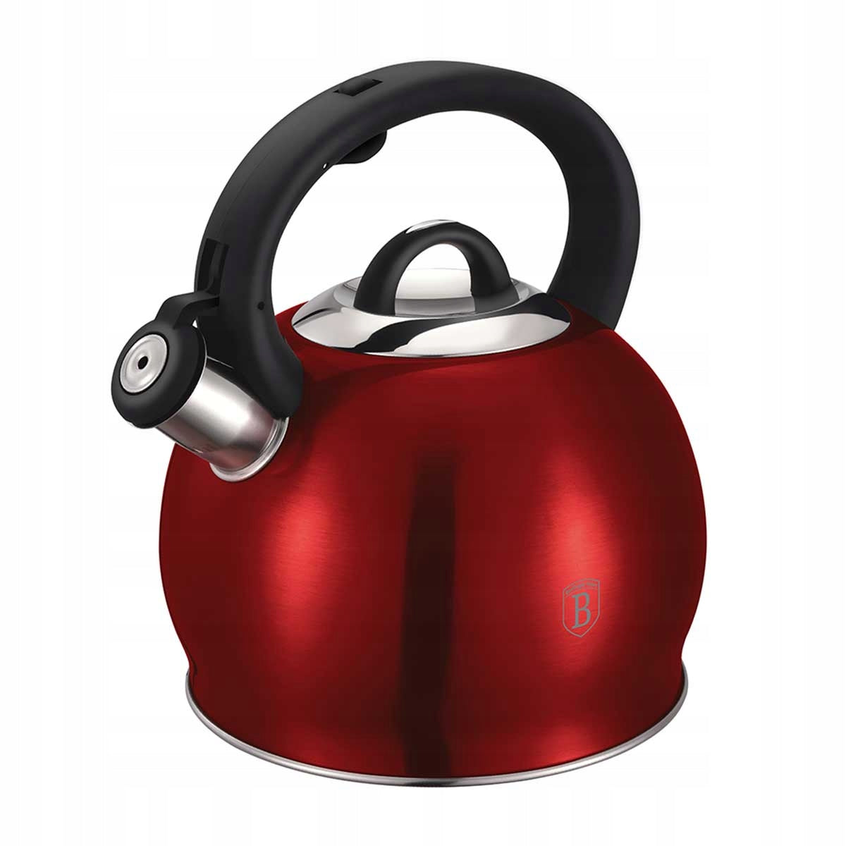BH-1074 - Traditional steel kettle 3 l Berlinger Haus Burgundy Line