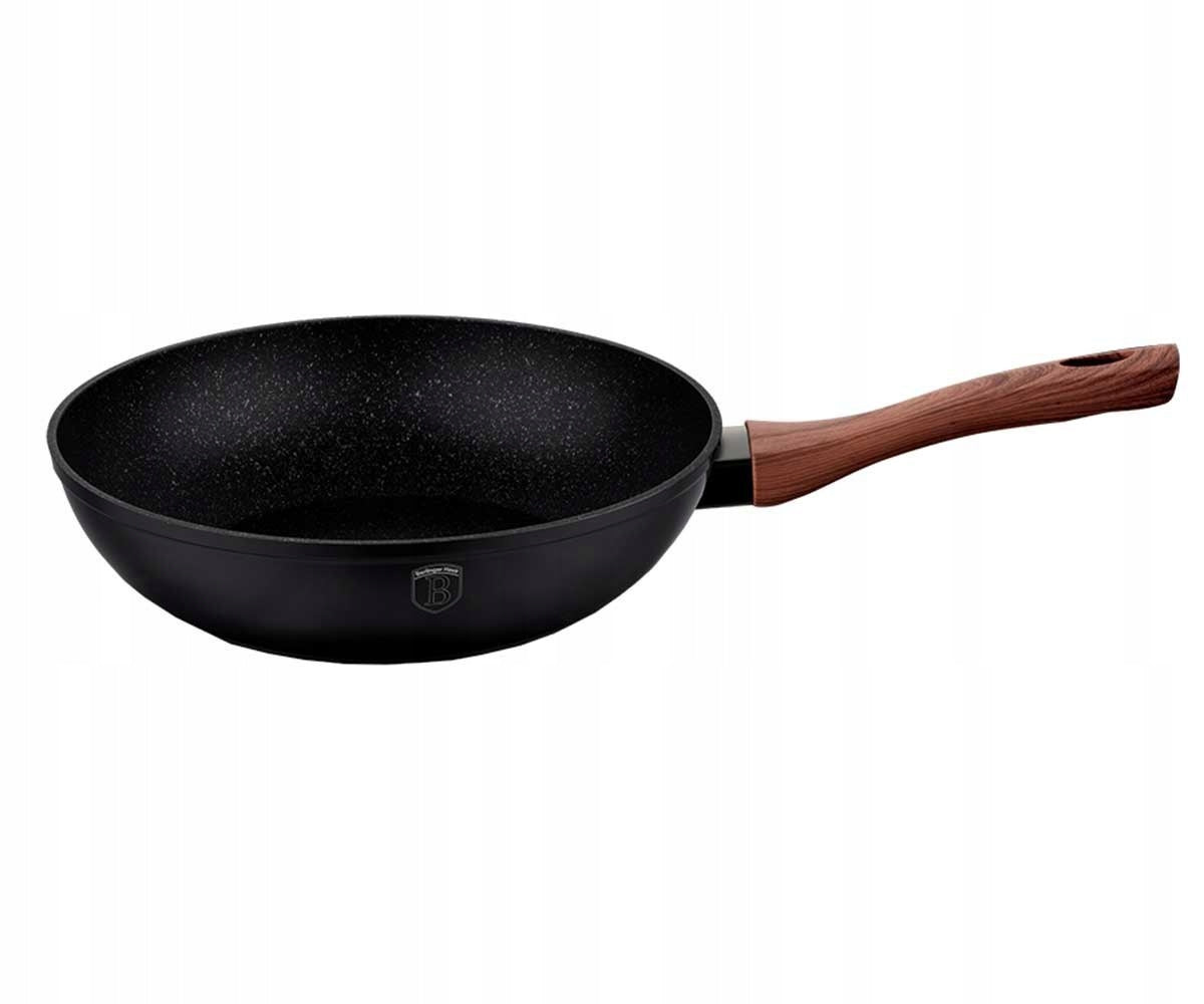 BH-1719 - Granite Wok 28 cm Berlinger Haus Ebony Rosewood Collection
