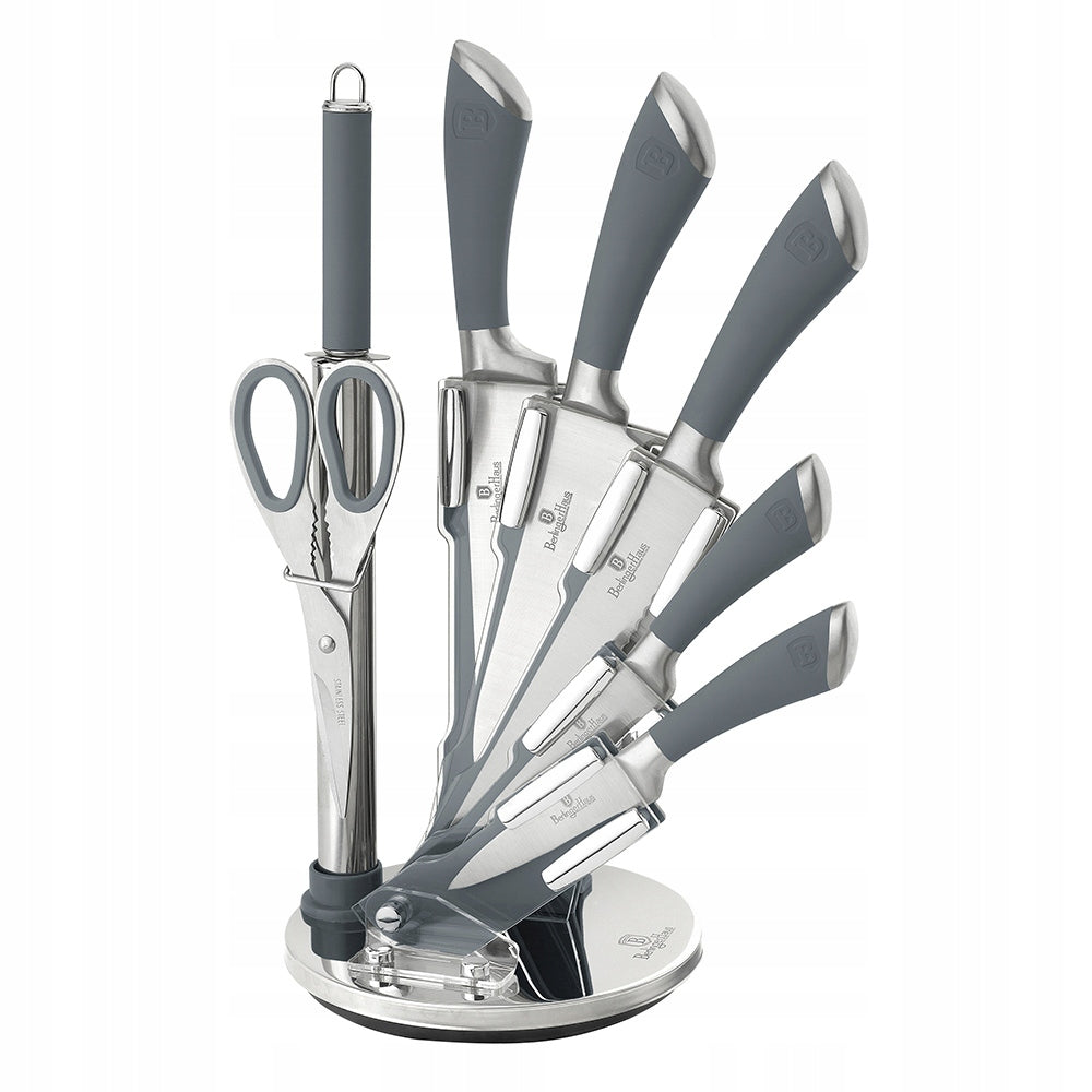 BH-2046 - Knife suction 8 el. Berlinger Haus Grey Stone Touch Line