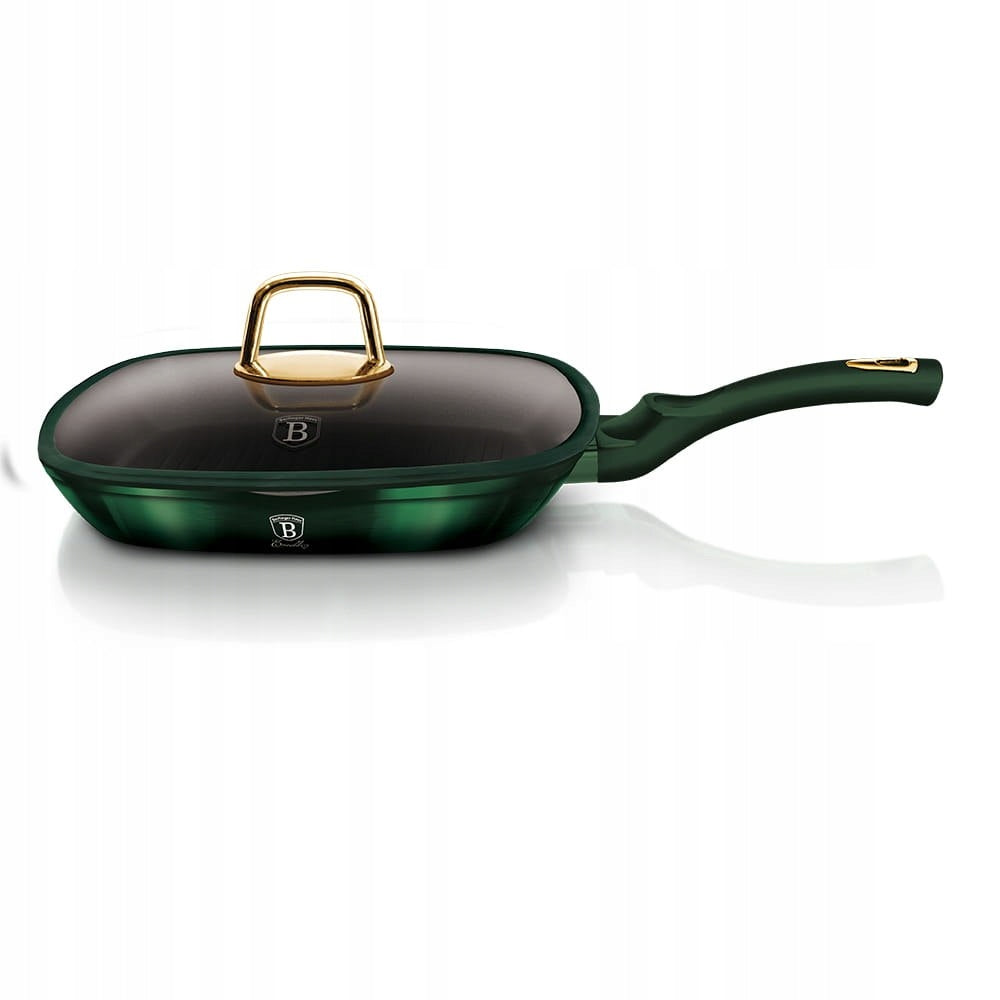 BH-6051 - Granite grill pan 28 cm Berlinger Haus Emerald Line Manufacturer code BH-6051