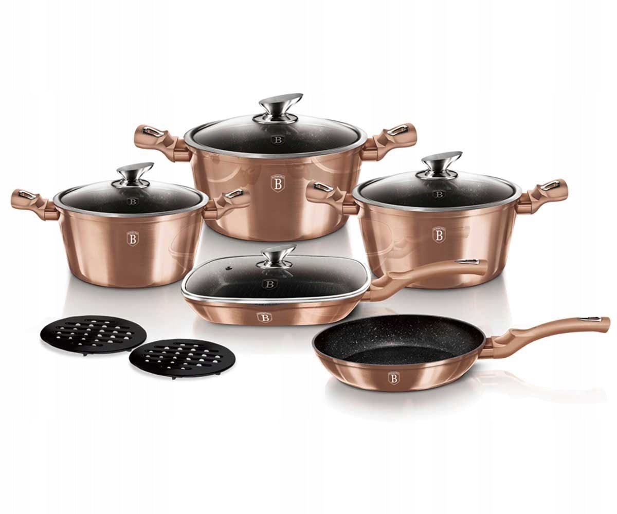 BH-6191 - Set of pots 11 el. Berlinger Haus Rose Gold Collection