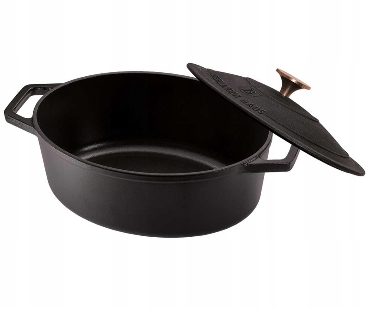 BH-6494 - Cast Iron Brittany 4,6 l Berlinger Haus Black Rose Collection Packaging status original