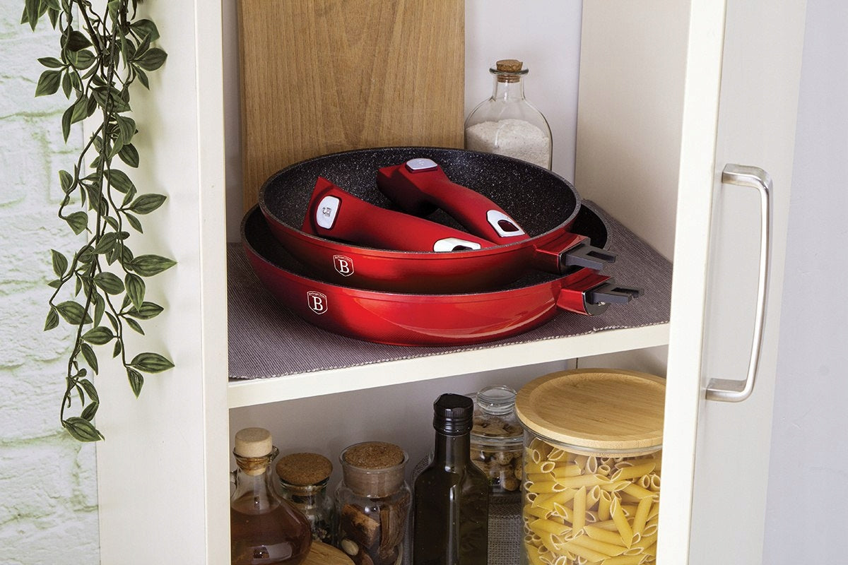 BH-7053 Pan set Berlinger Haus Burgundy Line 6 el. Manufacturer code BH-7053