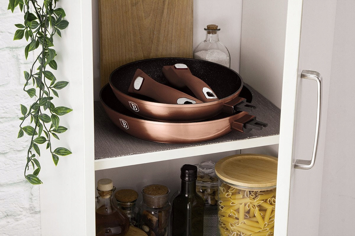 BH-7054 - Set of pans 5 el. BERLINGER HAUS ROSE GOLD induction Manufacturer code BH-7054