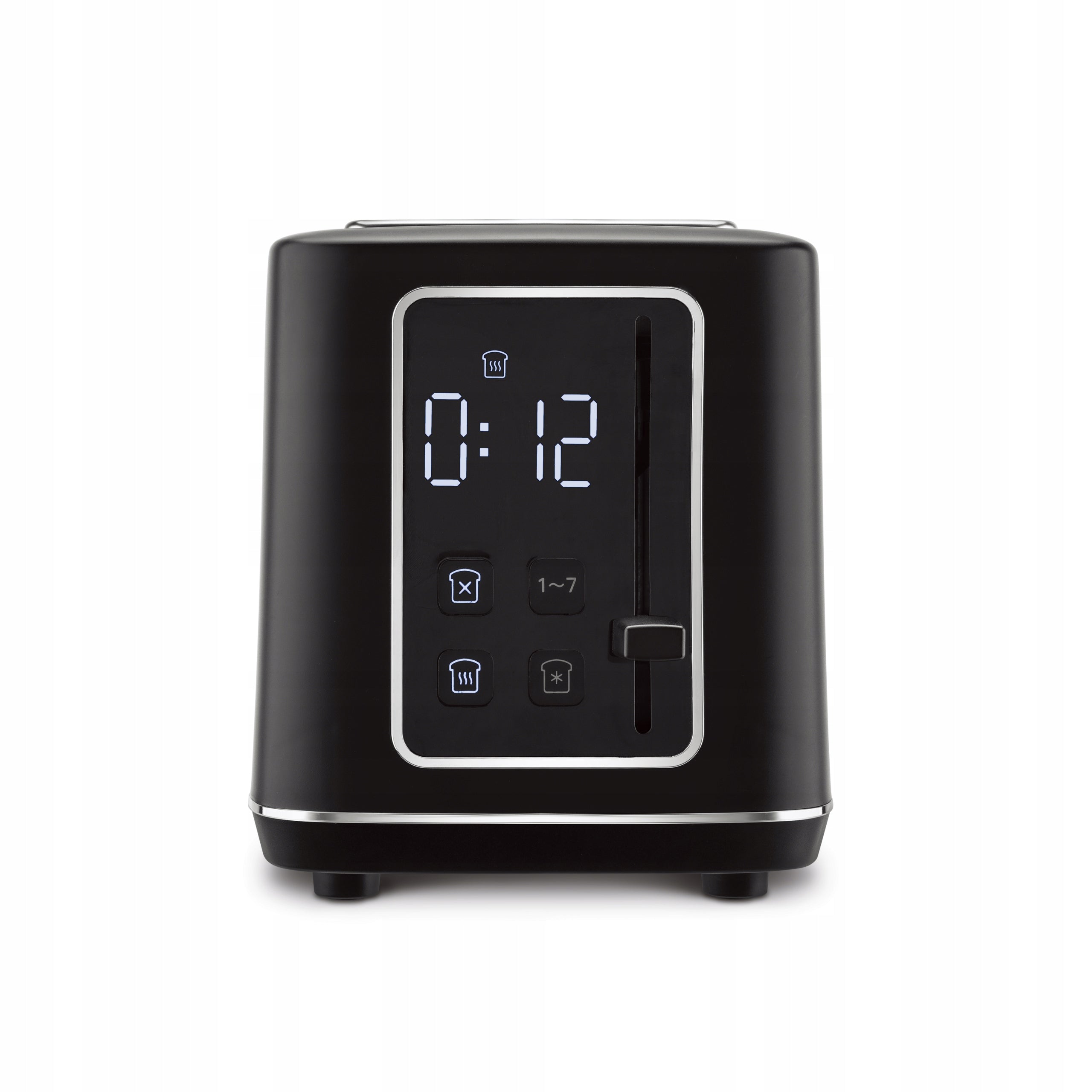 BH-9660 - Digital Toaster 500W Berlinger Haus Silver/Matte Black Collection Packaging status original