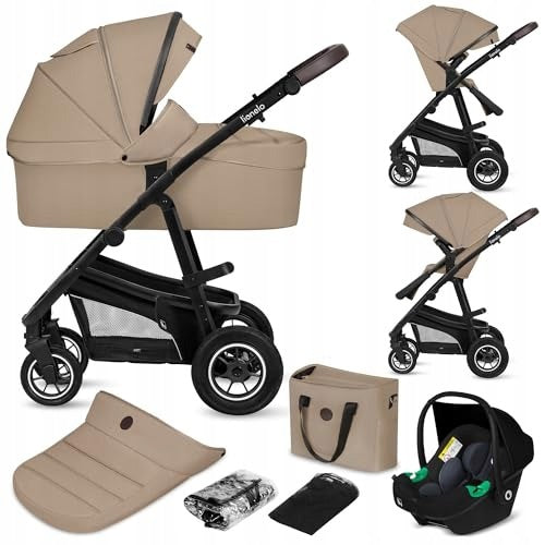 BIANKA STROLLER CHILDREN 3 IN 1 TO 22 KG GONDOLA FOR CAR Packaging status original