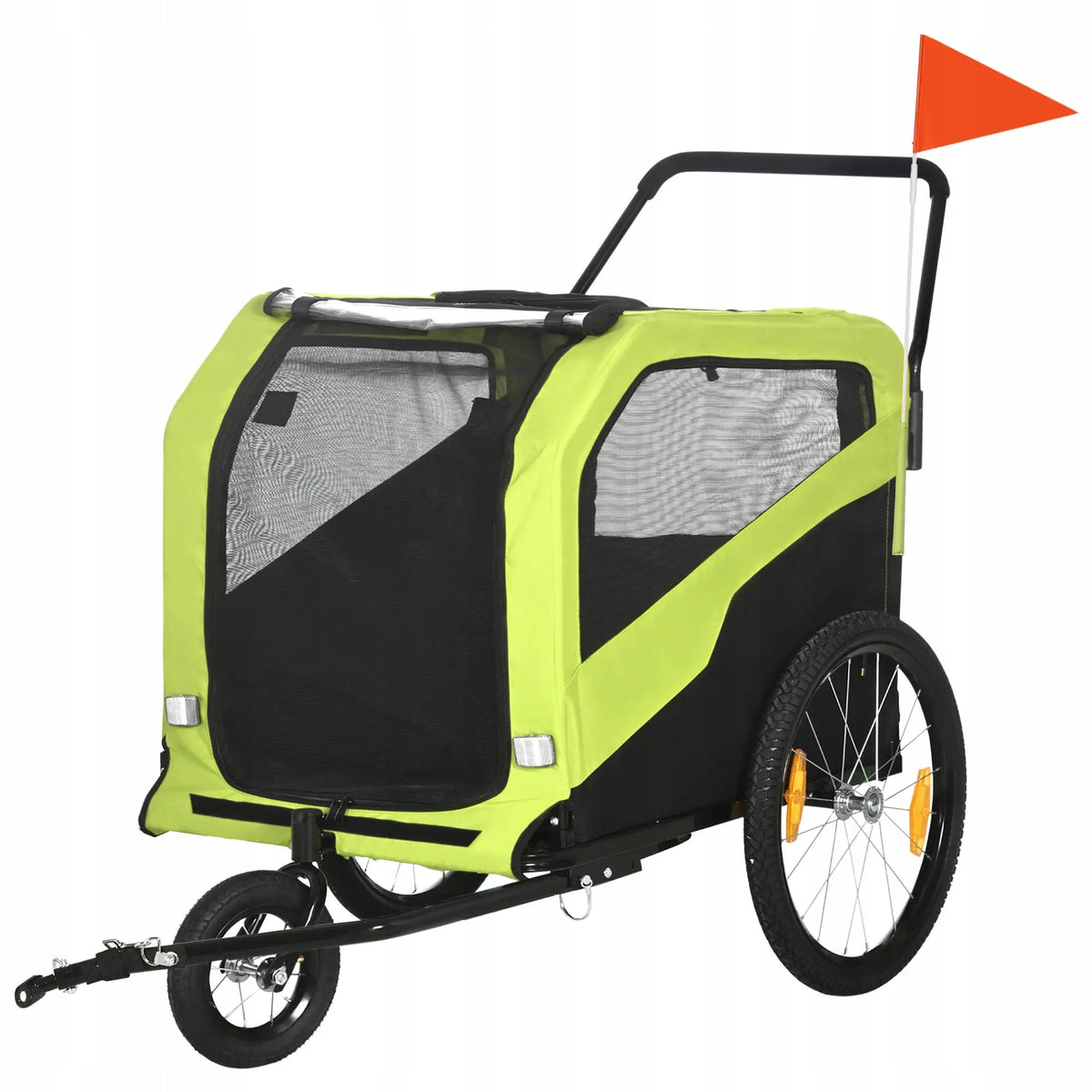 BICYCLE TRAILER FOR DOGS ANIMALS TRANSPORTER FOR LARGE BREEDS UP TO 30 KG