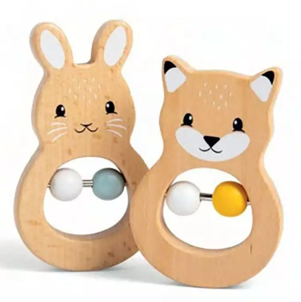 BIGJIGS Rabbit Wooden Rattle Bunny 32007 EAN (GTIN) 691621800072